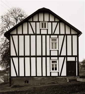 BERND & HILLA BECHER (1931-2007 & 1934-2015) Framework House in Heisberg/Siegen.